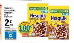 E.Leclerc NESTLÉ Cereales nesquik mix oferta