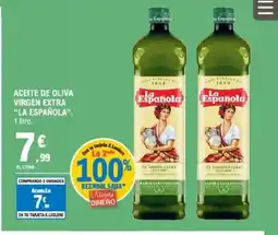 E.Leclerc LA ESPAÑOLA Aceite de oliva virgen extra oferta