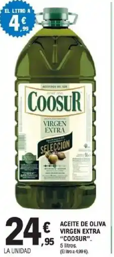 E.Leclerc COOSUR Aceite de oliva virgen extra oferta