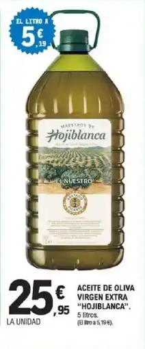 E.Leclerc HOJIBLANCA Aceite de oliva virgen extra oferta