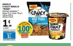 E.Leclerc MAGGI Noodles o saucy noodles oferta