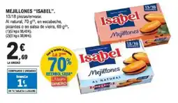 E.Leclerc ISABEL Mejillones oferta