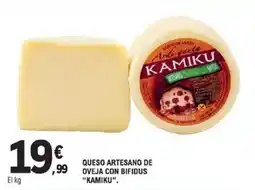 E.Leclerc KAMIKU Queso artesano de oveja con bifidus oferta
