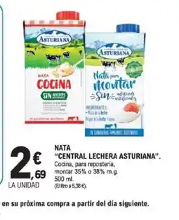 E.Leclerc CENTRAL LECHERA ASTURIANA Nata oferta