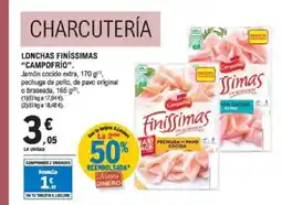 E.Leclerc CAMPOFRÍO Lonchas finissimas oferta