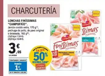 E.Leclerc CAMPOFRÍO Lonchas finissimas oferta