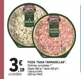 E.Leclerc CASA TARRADELLAS Pizza oferta