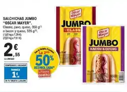 E.Leclerc OSCAR MAYER Salchichas jumbo oferta