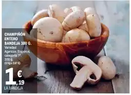 E.Leclerc Champiñón entero bandeja oferta