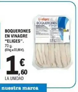 E.Leclerc ELIGES Boquerones en vinagre oferta