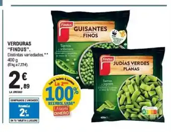 E.Leclerc FINDUS Verduras oferta