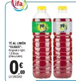 E.Leclerc ELIGES Té al limón oferta