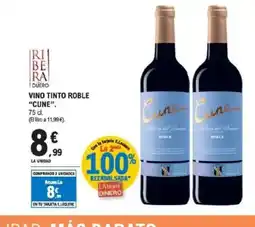 E.Leclerc CUNE Vino tinto roble oferta