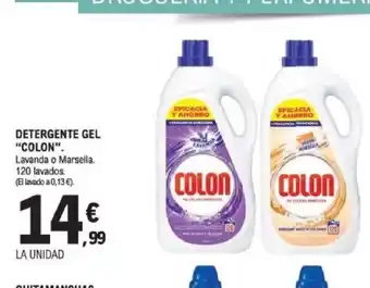 E.Leclerc COLON Detergente gel oferta