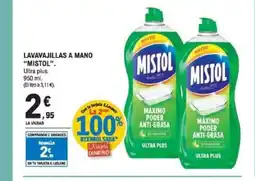 E.Leclerc MISTOL Lavavajillas a mano oferta