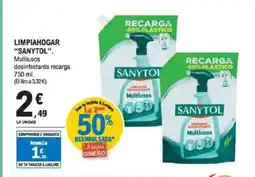E.Leclerc SANYTOL Limpiahogar oferta