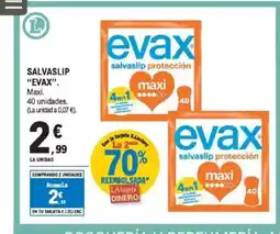 E.Leclerc EVAX Salvaslip oferta