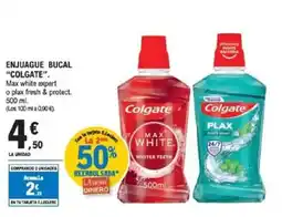 E.Leclerc COLGATE Enjuague bucal oferta