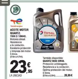 E.Leclerc Aceite motor quartz oferta