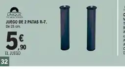 E.Leclerc Juego de 2 patas r-7 oferta