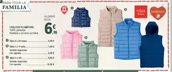 E.Leclerc Chaleco plumífero oferta