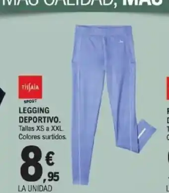 E.Leclerc Legging deportivo oferta