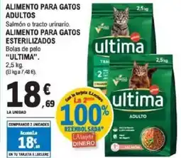 E.Leclerc ULTIMA Alimento para gatos adultos oferta