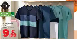 Carrefour Polo piqué oferta