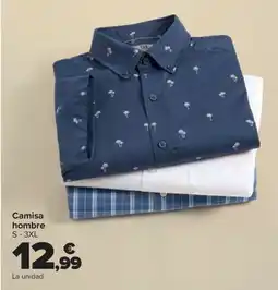 Carrefour Camisa hombre S-3XL oferta
