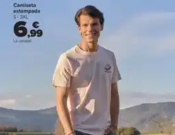 Carrefour Camiseta estampada S-3XL oferta