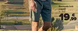 Carrefour Bermuda knit jogger S-3XL oferta