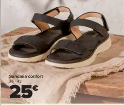 Carrefour Sandalia confort oferta