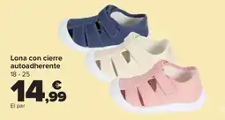 Carrefour Lona con cierre autoadherente oferta