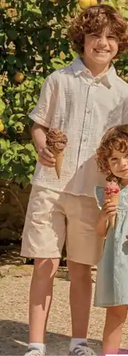 Carrefour Camisa doble gasa o bermuda china oferta