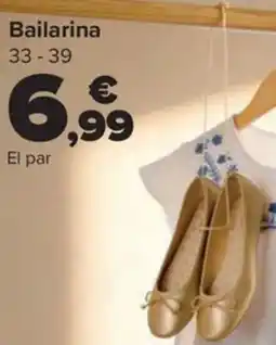 Carrefour Bailarina 33-39 oferta