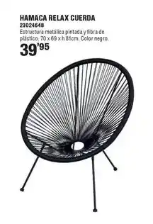 Optimus Hamaca relax cuerda oferta