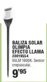 Optimus Baliza solar olimpia efecto llama oferta