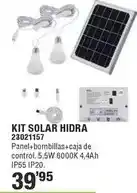 Optimus Kit solar hidra oferta