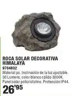 Optimus Roca solar decorativa himalaya oferta