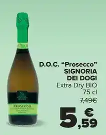 Carrefour Signoria dei dogi - d.o.c. prosecco oferta