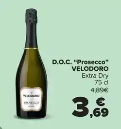 Carrefour Velodoro - d.o.c. prosecco oferta