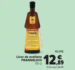 Carrefour Frangelico - licor de avellana oferta