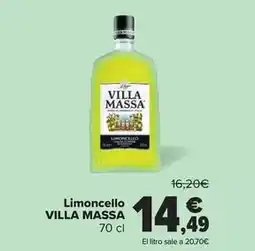 Carrefour Villa massa - limoncello oferta