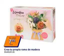 Action Bouquet - crea tu propio ramo de madera oferta