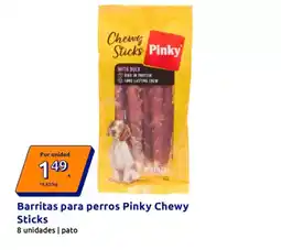 Action Pinky - barritas para perros chewy sticks oferta