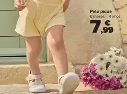 Carrefour Peto piqué oferta