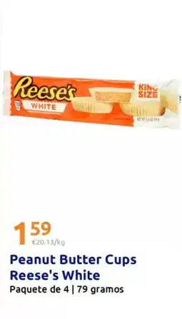 Action Reese's - peanut butter cups white oferta