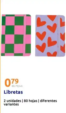 Action Libretas oferta