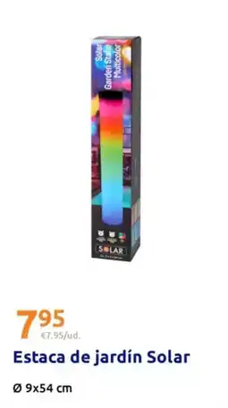 Action Solar - estaca de jardín oferta