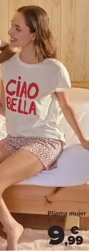 Carrefour Pijama mujer S-2XL oferta